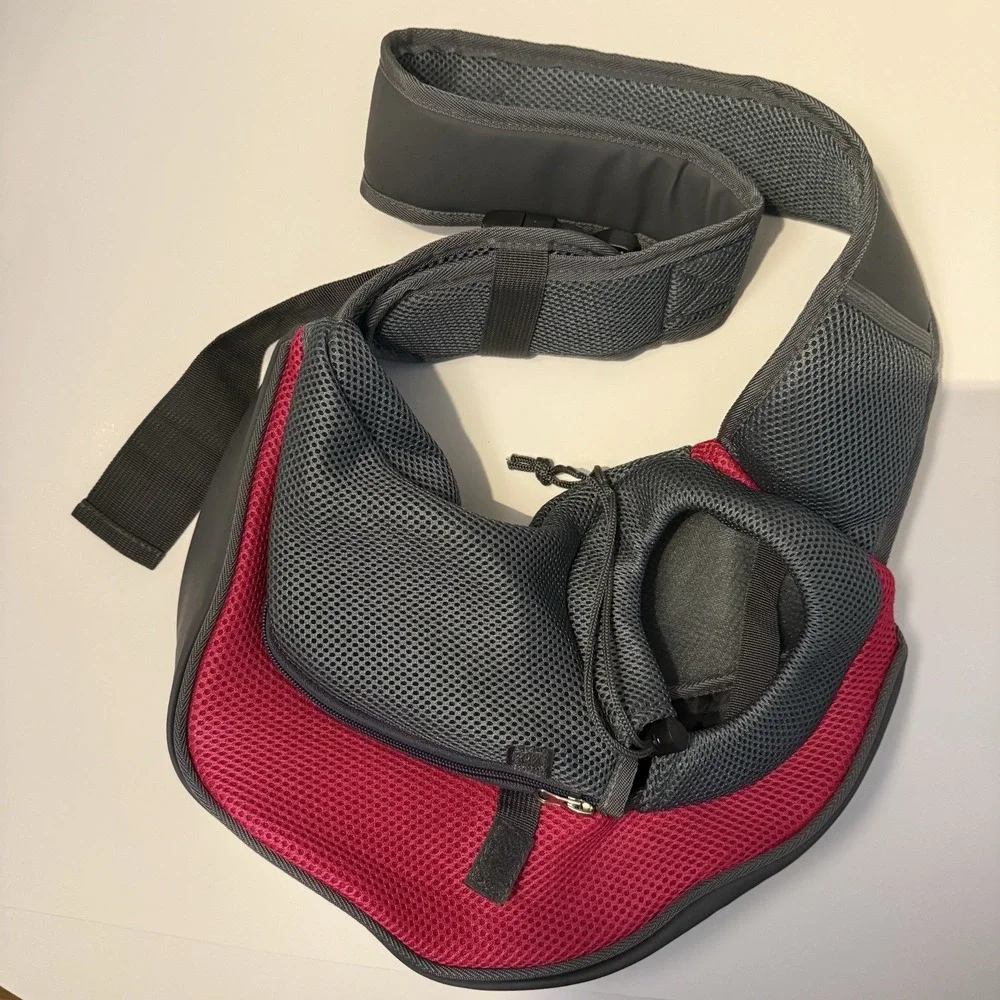 Pink And Grey Animal Sling - Great Condition